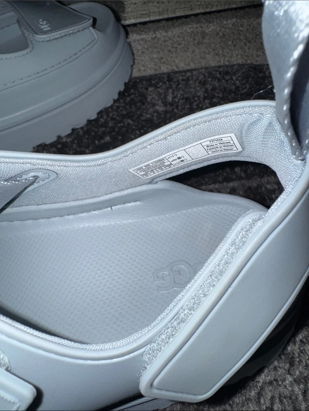 UGG Light Blue  Sandals with  Straps